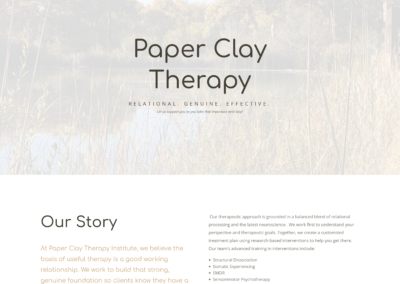 PAPER CLAY THERAPY INSTITUTE
